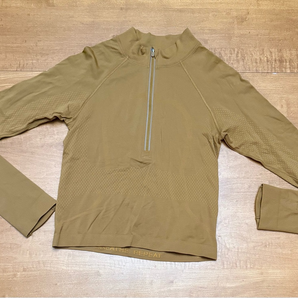 Lululemon Thermal Top—Burnt Orange